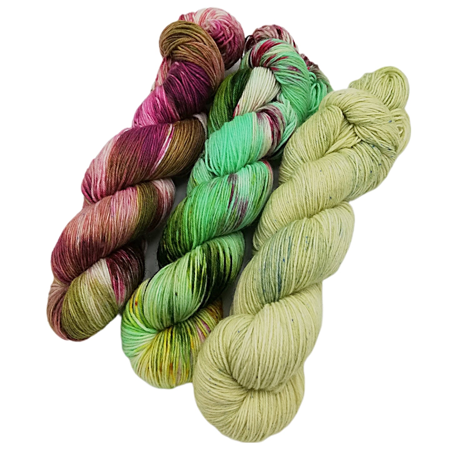 Garn-Set Sockenwolle  3x100g  75  Wolle, 25 Polyamid  #384